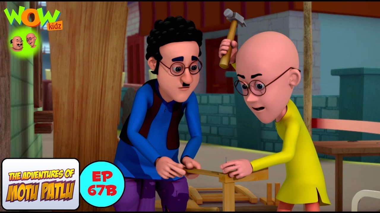 Motu Patlu Cartoons In Hindi |  Animated cartoon | Furniture ki dukan | Wow Kidz
