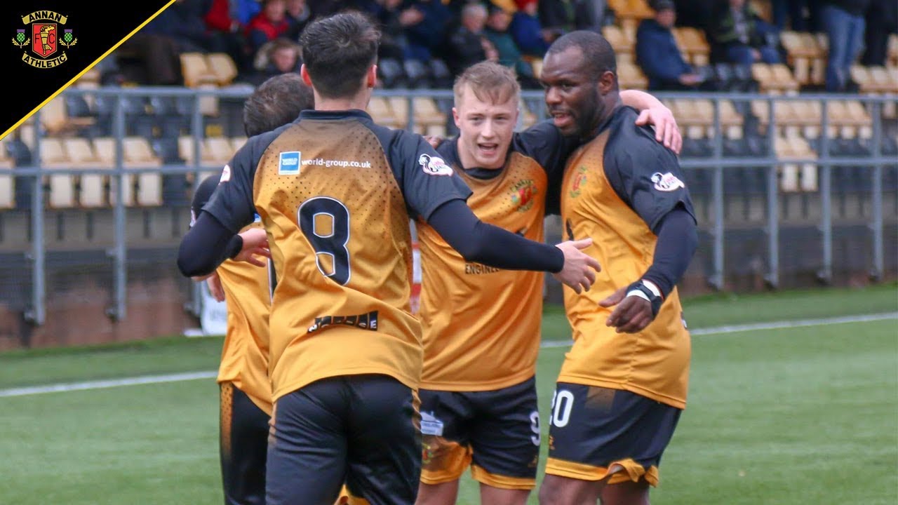 Highlights | Annan Athletic FC 3-1 Edinburgh City FC | 16/03/2019