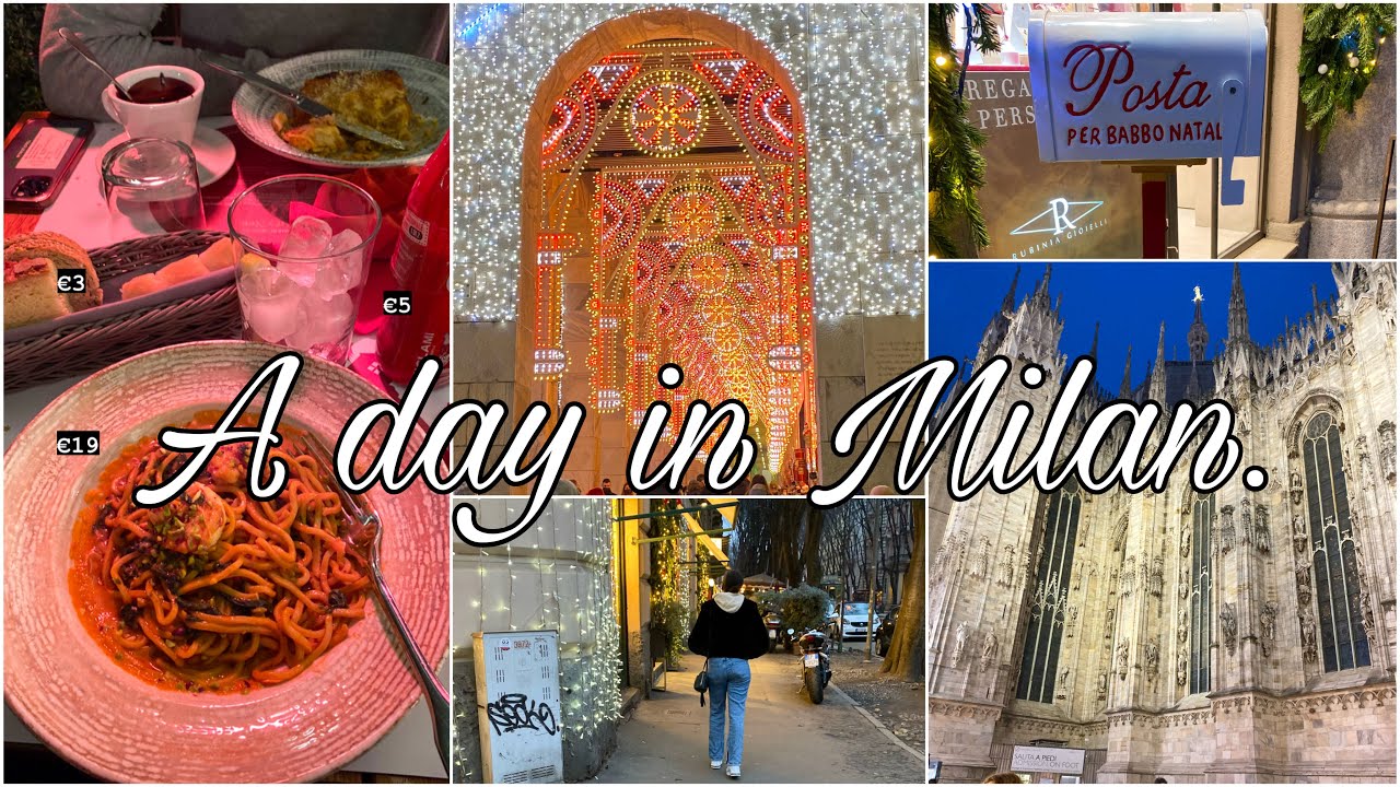VLOG: A day in MILAN | Random, fun day searching for the best Italian food in Milan