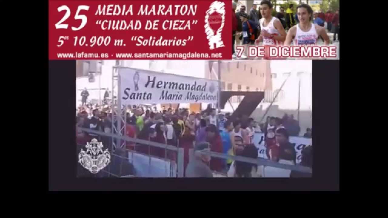 XXV Media Marat&oacute;n Ciudad de Cieza - 07/12/2014