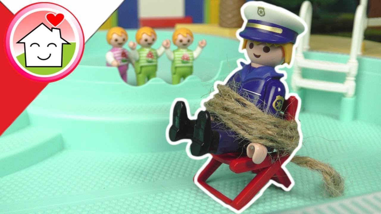 Playmobil po polsku Sierżancie Overbeck &ndash; co się stało? - Rodzina Hauserow - Playmobil Policja