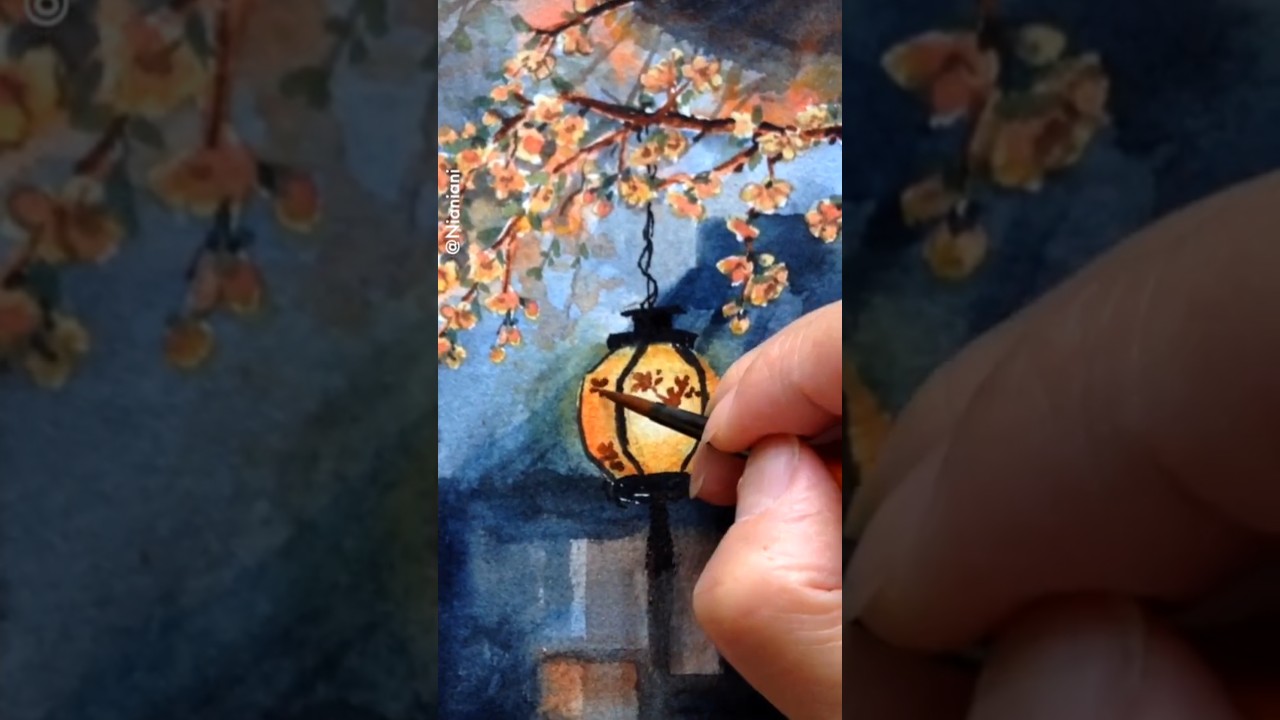 Pretty Spring Lantern: Full Tutorial Linked!