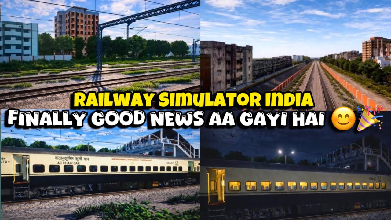 Railway Simulator India | Finally Good News Aa Gayi Hai 😊🎉