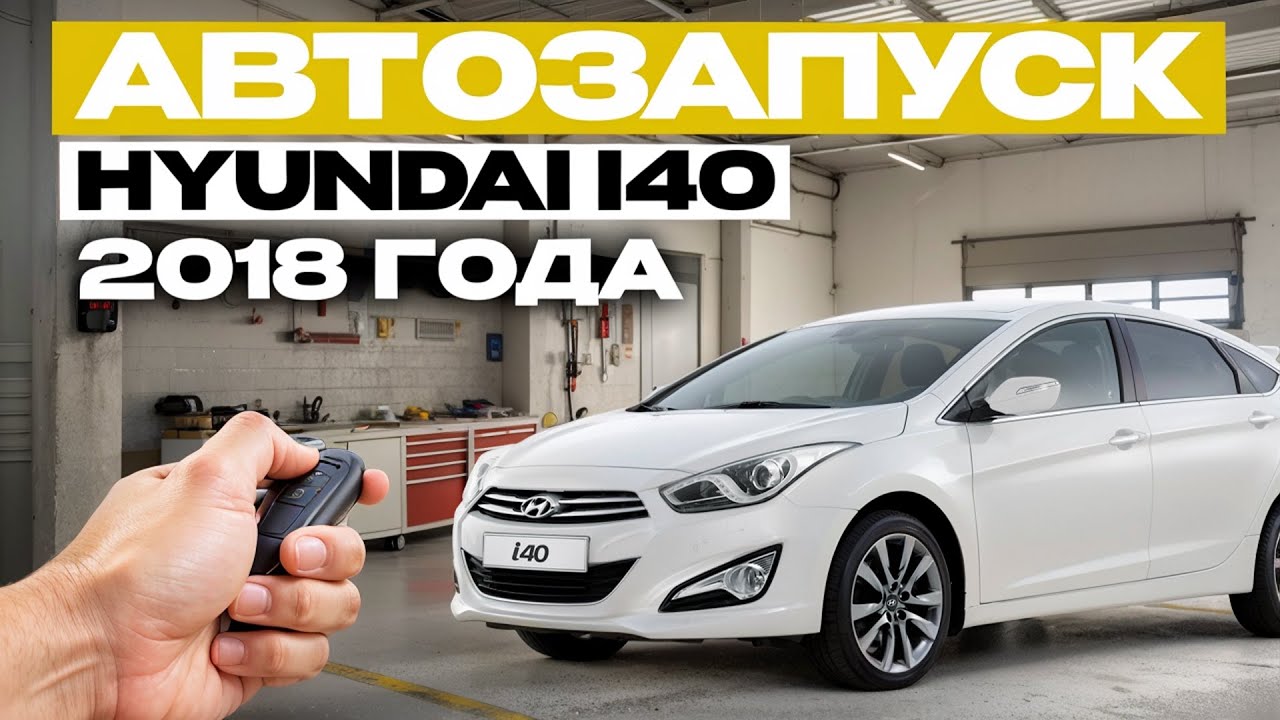 Автозапуск на Hyundai i40 2018 — установка и настройка