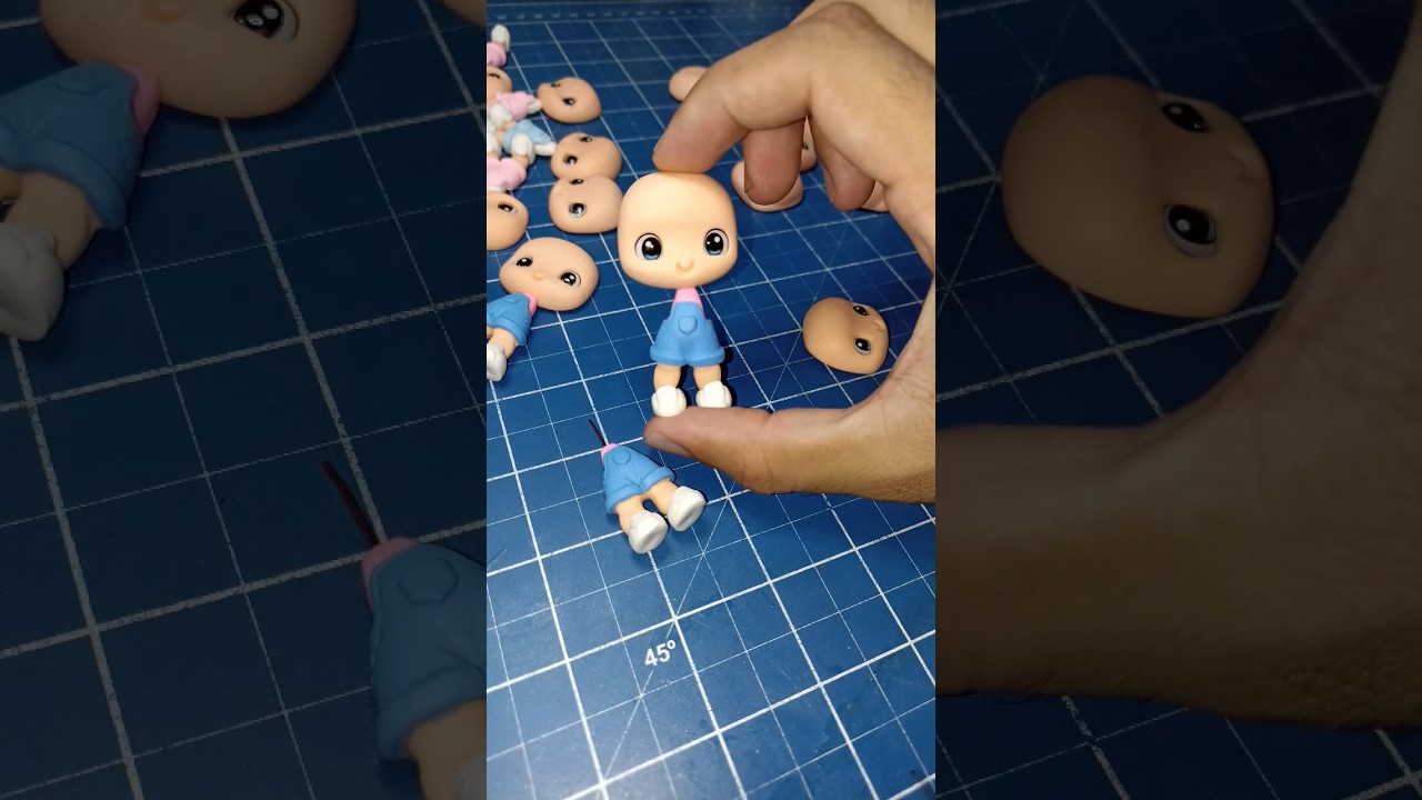 Um pouco do processo de como fa&ccedil;o um aplique de biscuit.