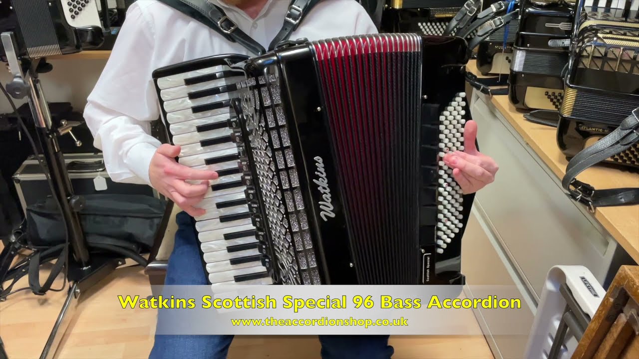 Watkins Scottish Special 96 Bass Accordion