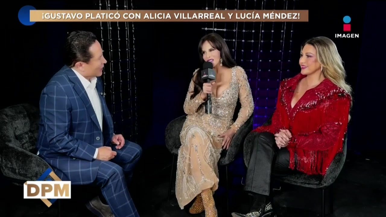 Alicia Villarreal ORGULLOSA de trabajar junto a Lucía Méndez en Grandiosas | De Primera Mano