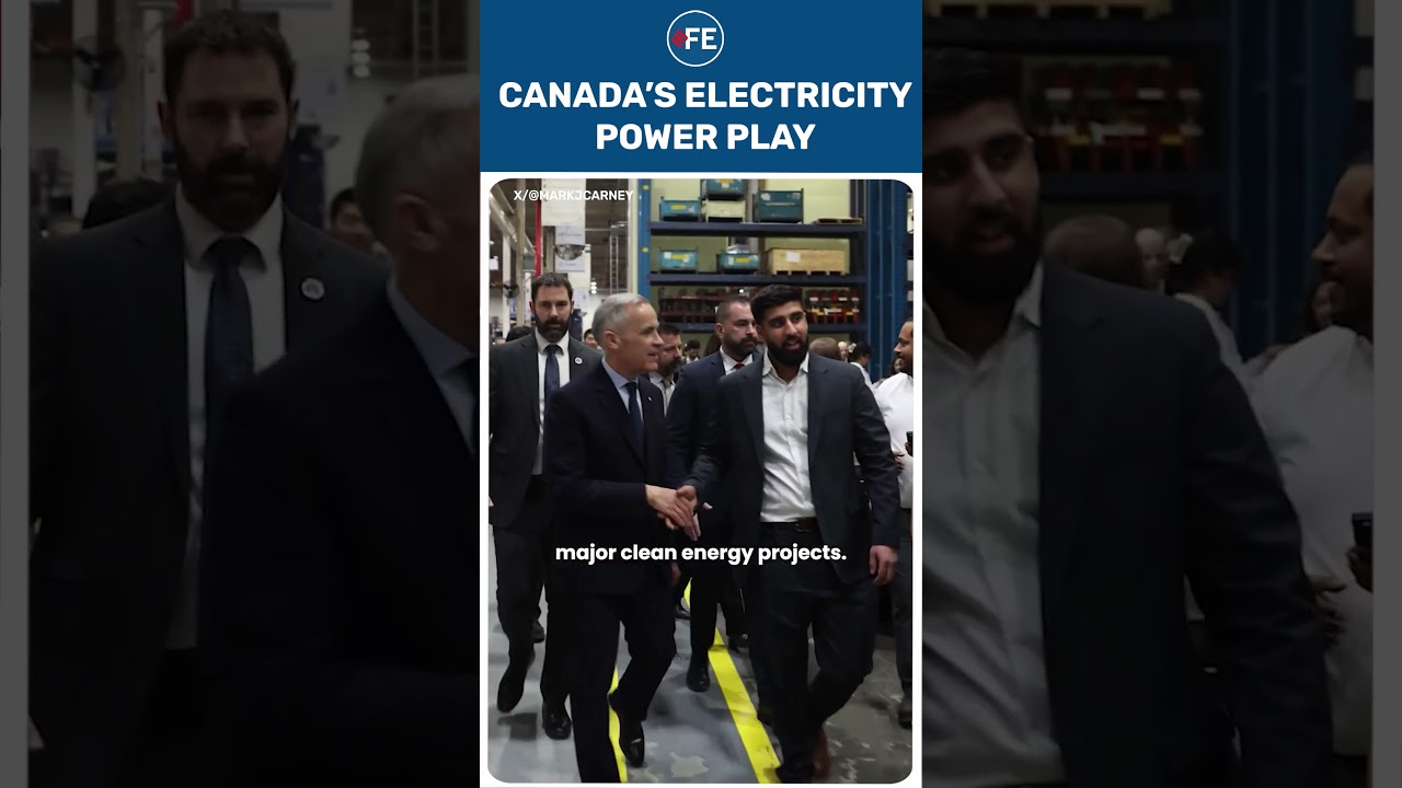 Mark Carney Unveils Canada&rsquo;s Big Electricity Plan #shorts