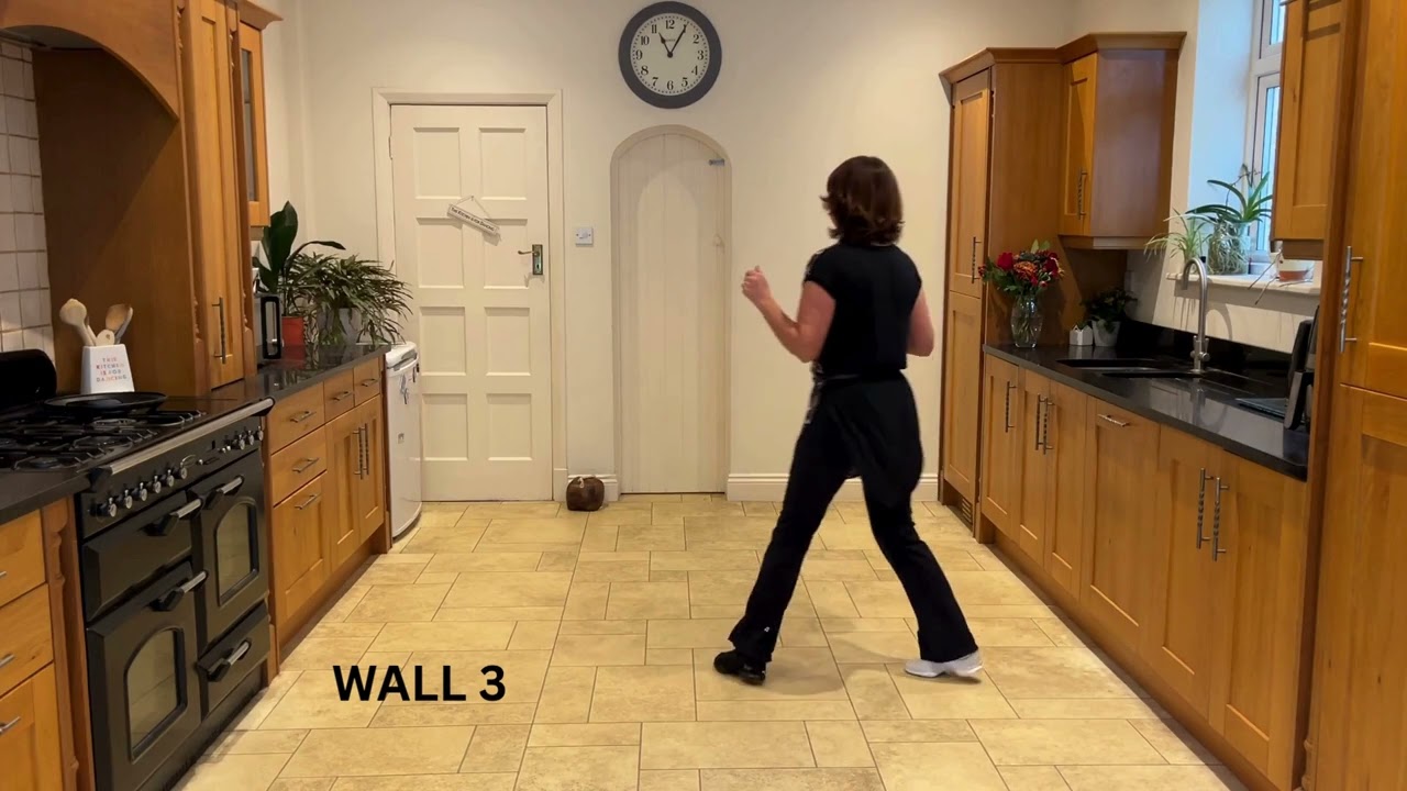 Tennessee Whiskey line dance demo