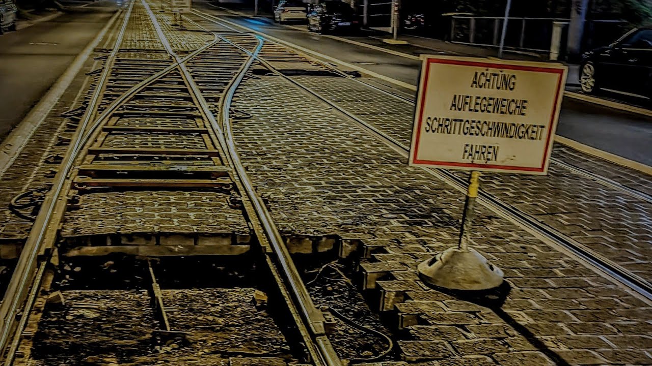 Auflegeweiche bei der Stra&szlig;enbahn - Wann ist diese im Einsatz ?