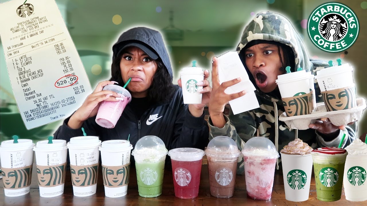 We Ordered EVERY Drink Off The STARBUCKS Menu!