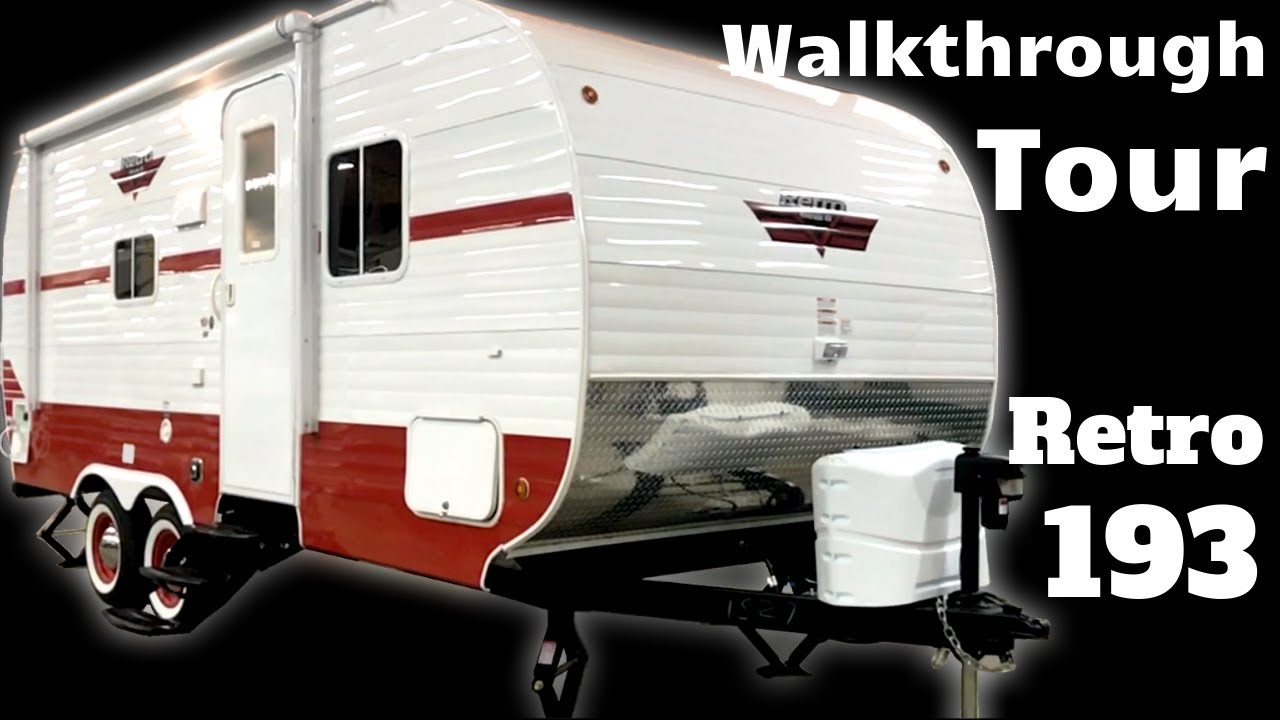 2020 Retro 193 Travel Trailer Walkthrough Tour