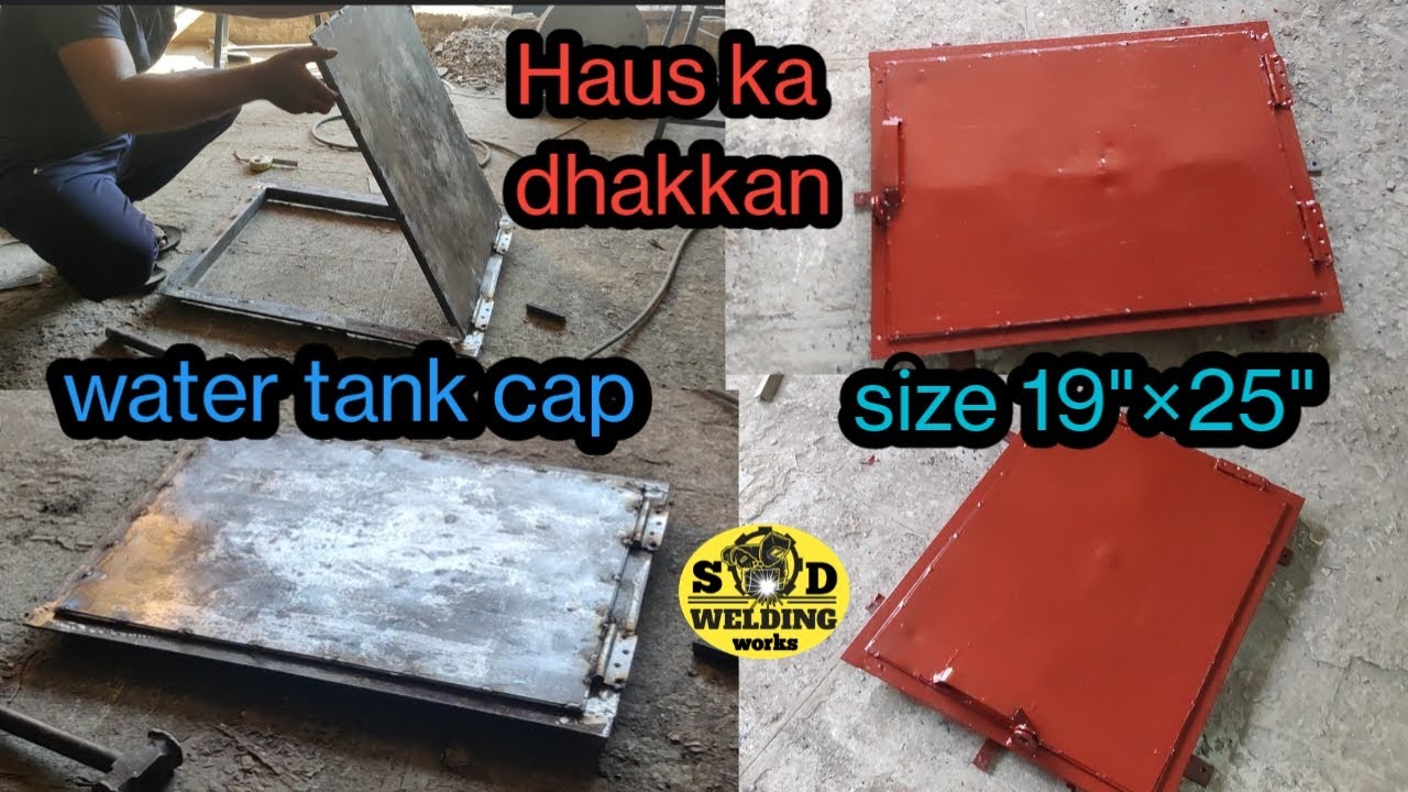 How to make water tank cap  heavy iron metal underground cap heavy tank cap