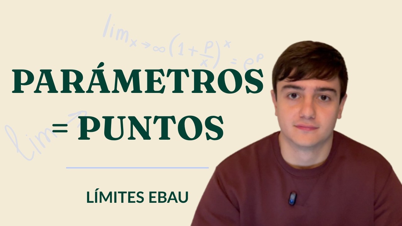Límites con parámetros en Selectividad: el método que no falla