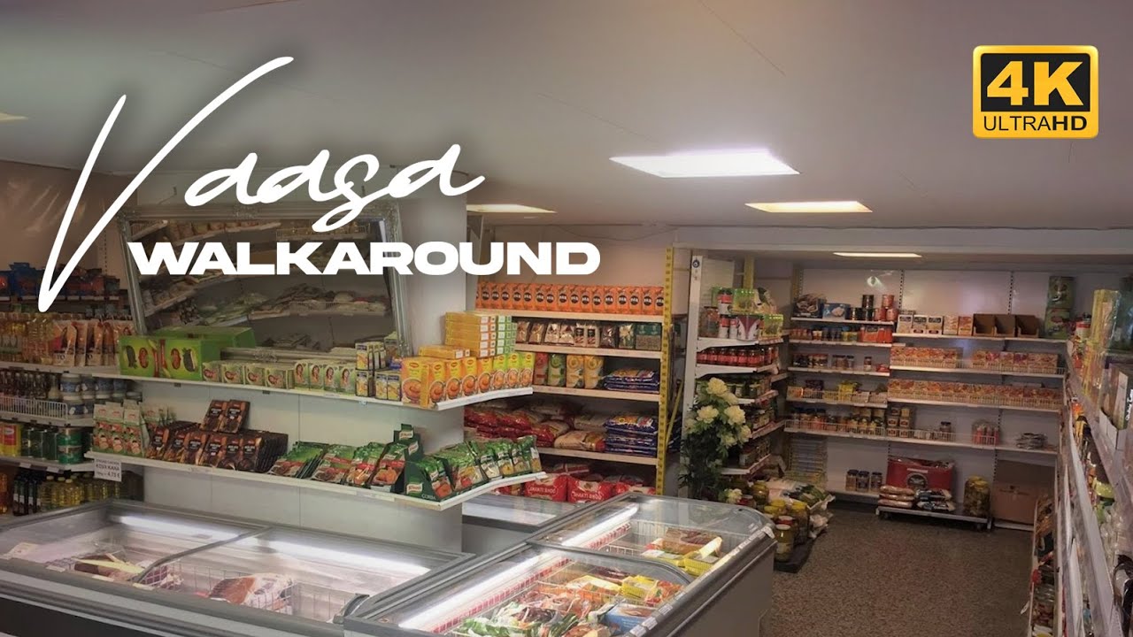 Exploring ELO Asian Market, Vaasa, Finland 2023 [4K] | Virtual CityWalk