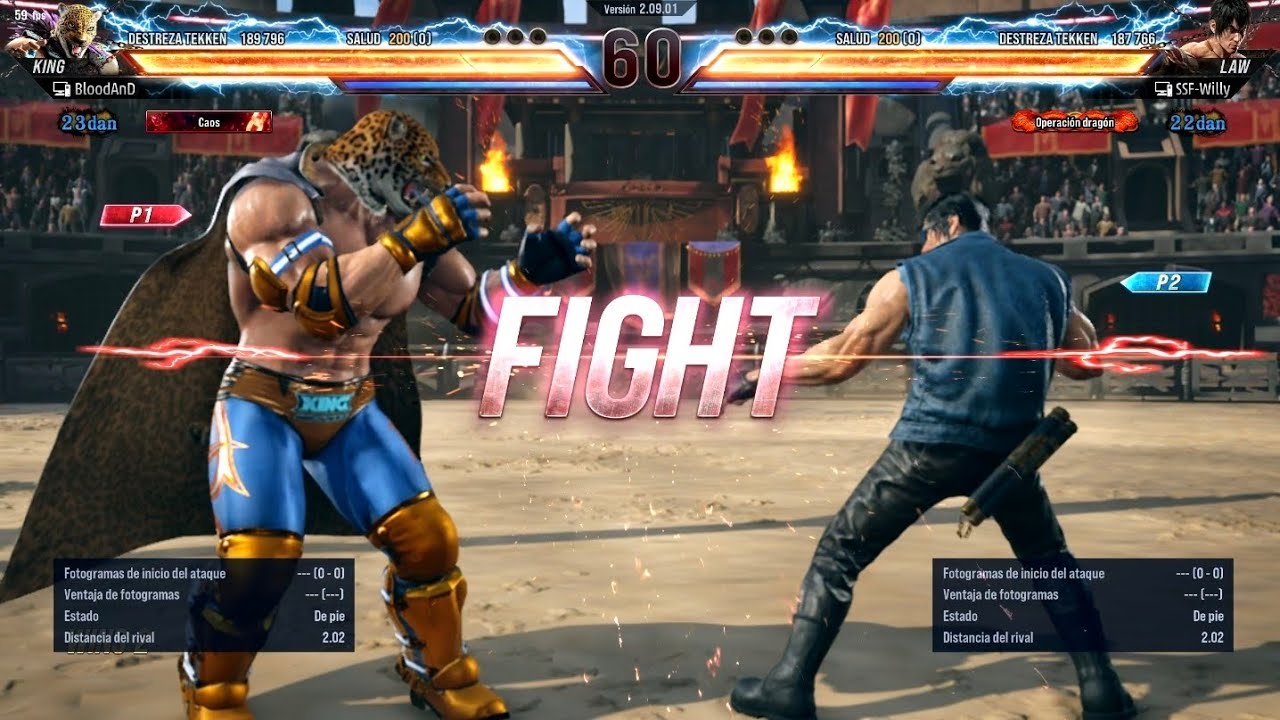 SSF-Willy (Law Raijin) vs King Kishin - TEKKEN 8 S2