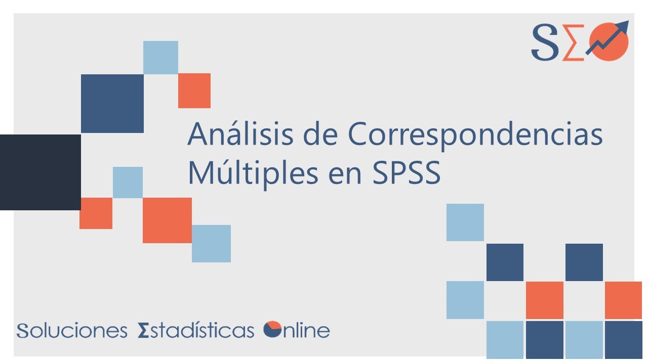 15 | Análisis de Correspondencias Múltiples en SPSS |