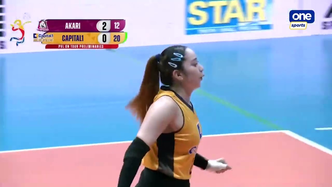 Instrella, Austero DROPS ACES in Set 3 for Capital1 vs. Akari 💯 | 2025 PVL on Tour
