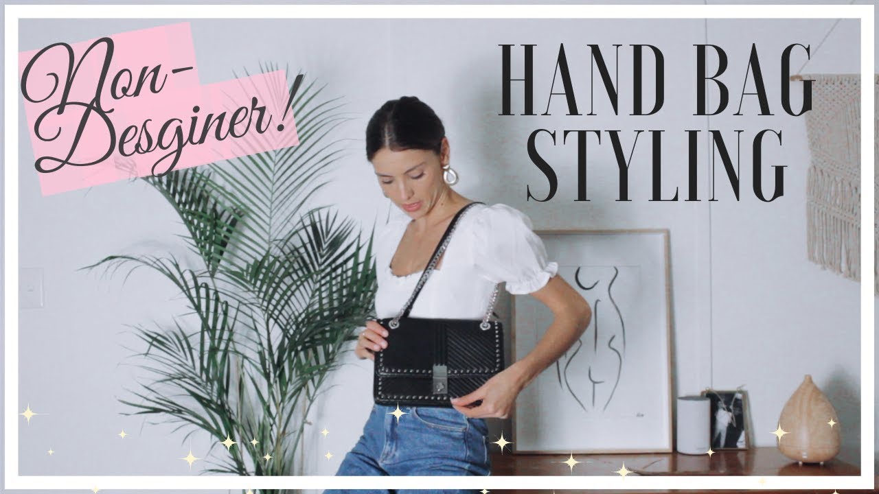 How To Style Handbags with Outfits | My Non-Designer Handbag Collection