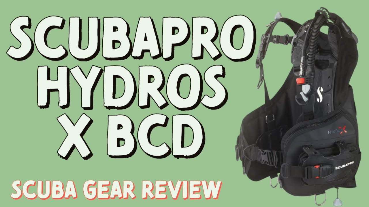 Обзор акваланга: компенсатор плавучести Scubapro Hydros X