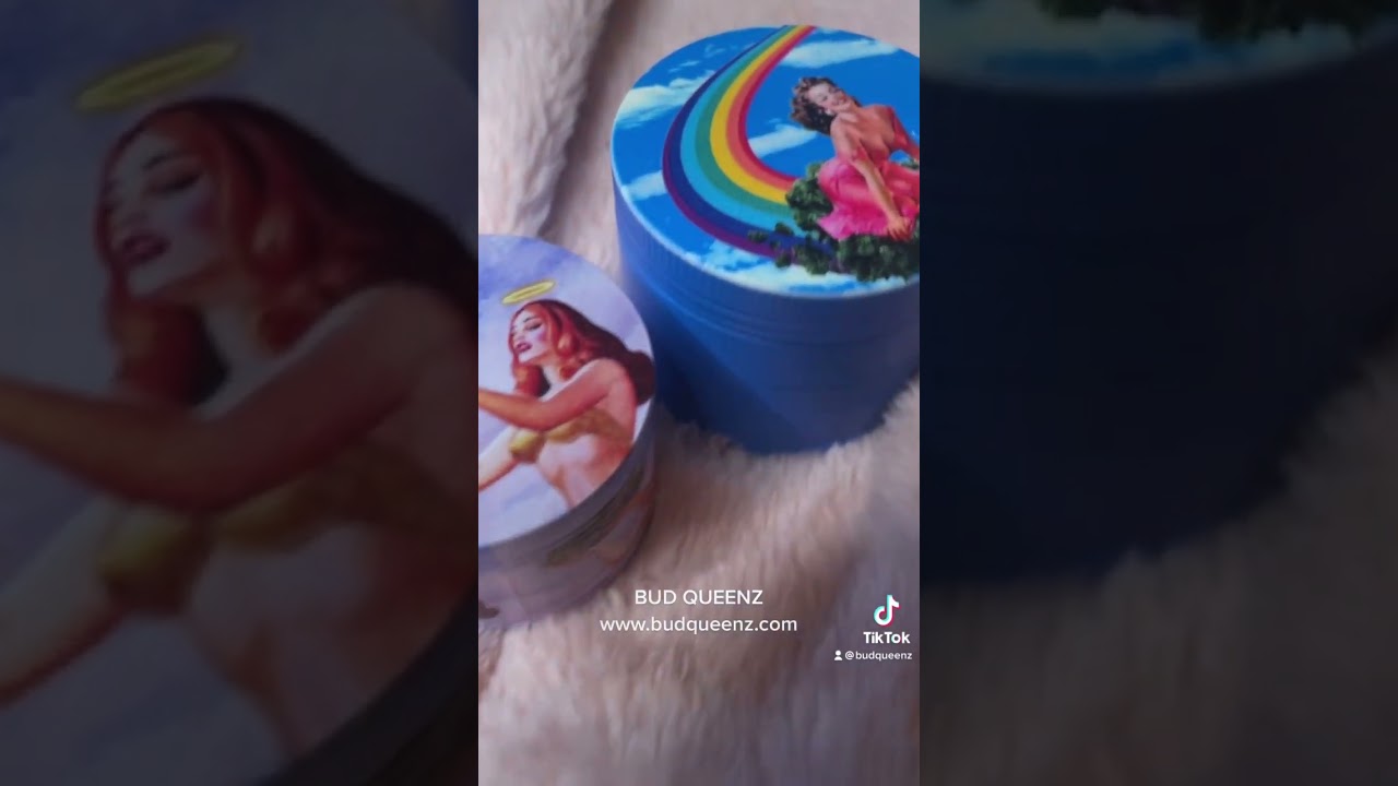 Best grinders for girls! Super cute. Available in our Etsy shop: BUDQUEENZ #grinder #trending #viral