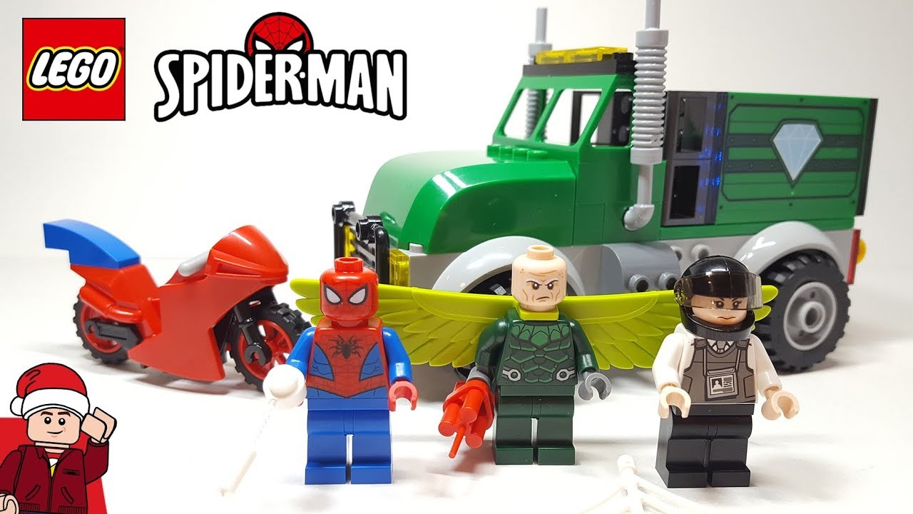 LEGO Spider-Man Vulture's Trucker Robbery (76147) Set Review