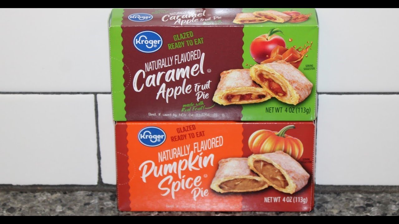 Kroger: Caramel Apple Fruit Pie & Pumpkin Spice Pie Review