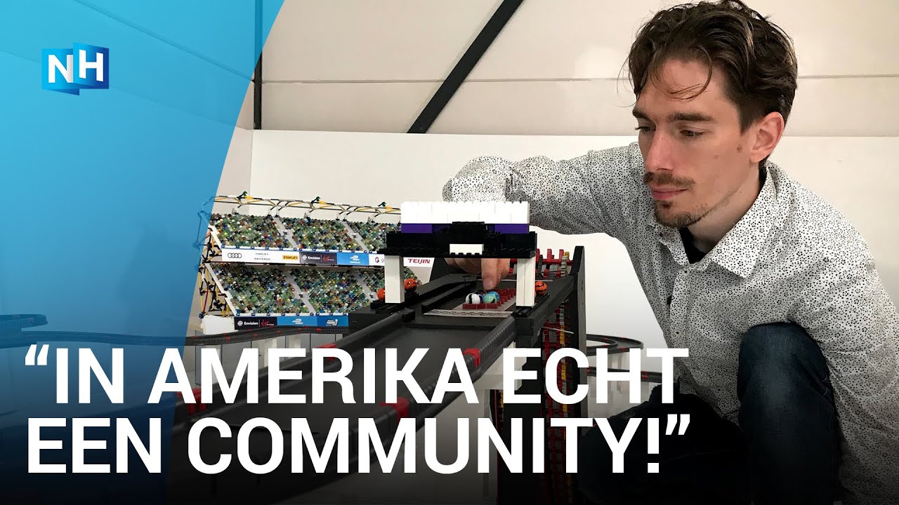 Doorgebroken in Amerika met knikkers: Jelle's Marble Runs