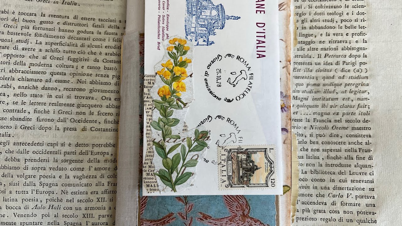 #the100dayproject | working in my envelope journal PART 5 | DAY 80