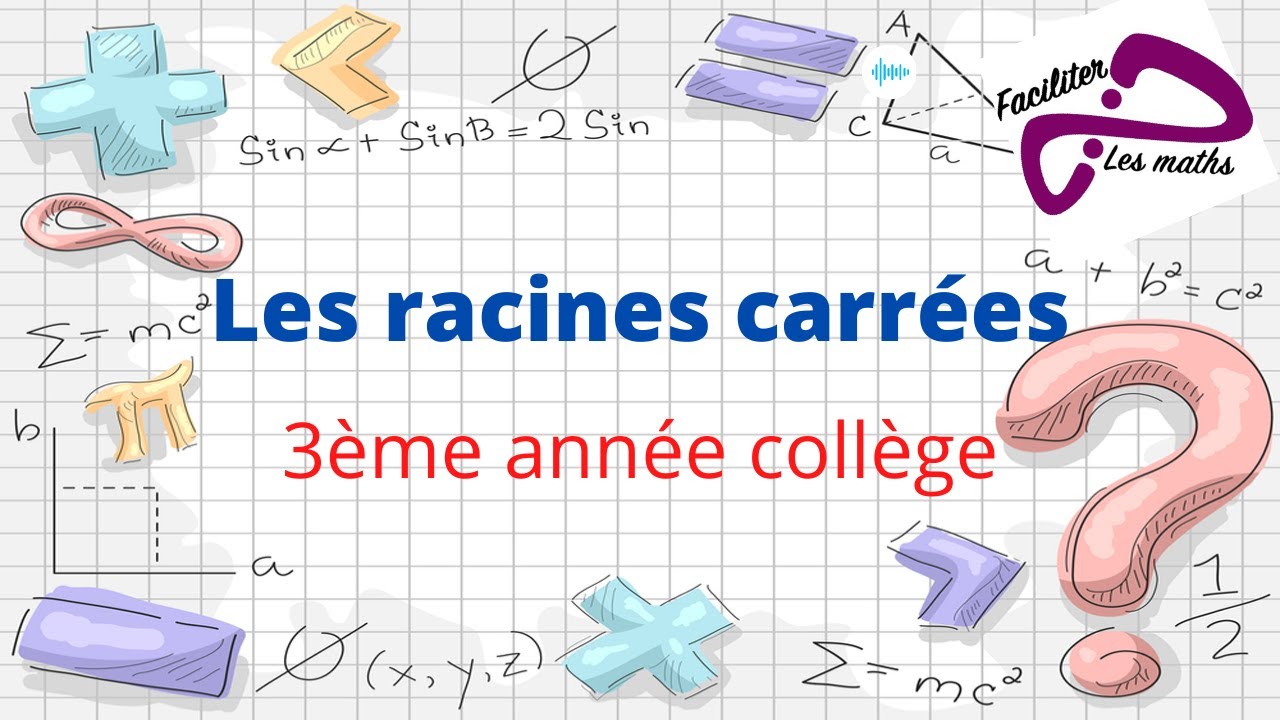 Racine carré 3eme annee college