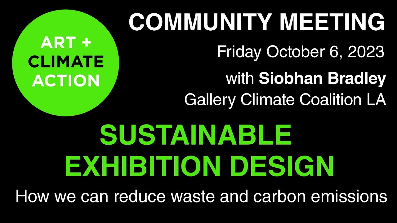 Sustainable Exhibition Design
