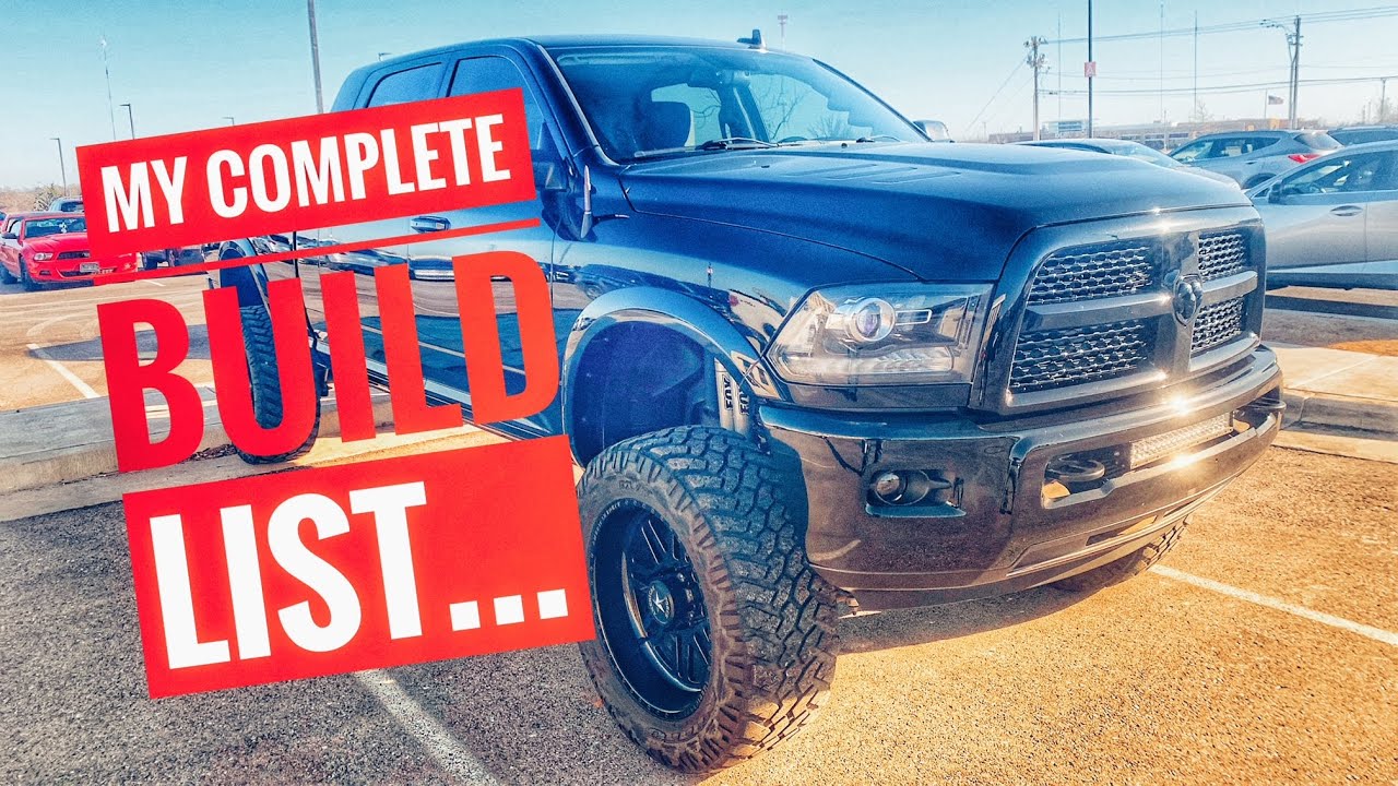 My 4th Gen Ram Complete Build Details and Overview of Everything!!!