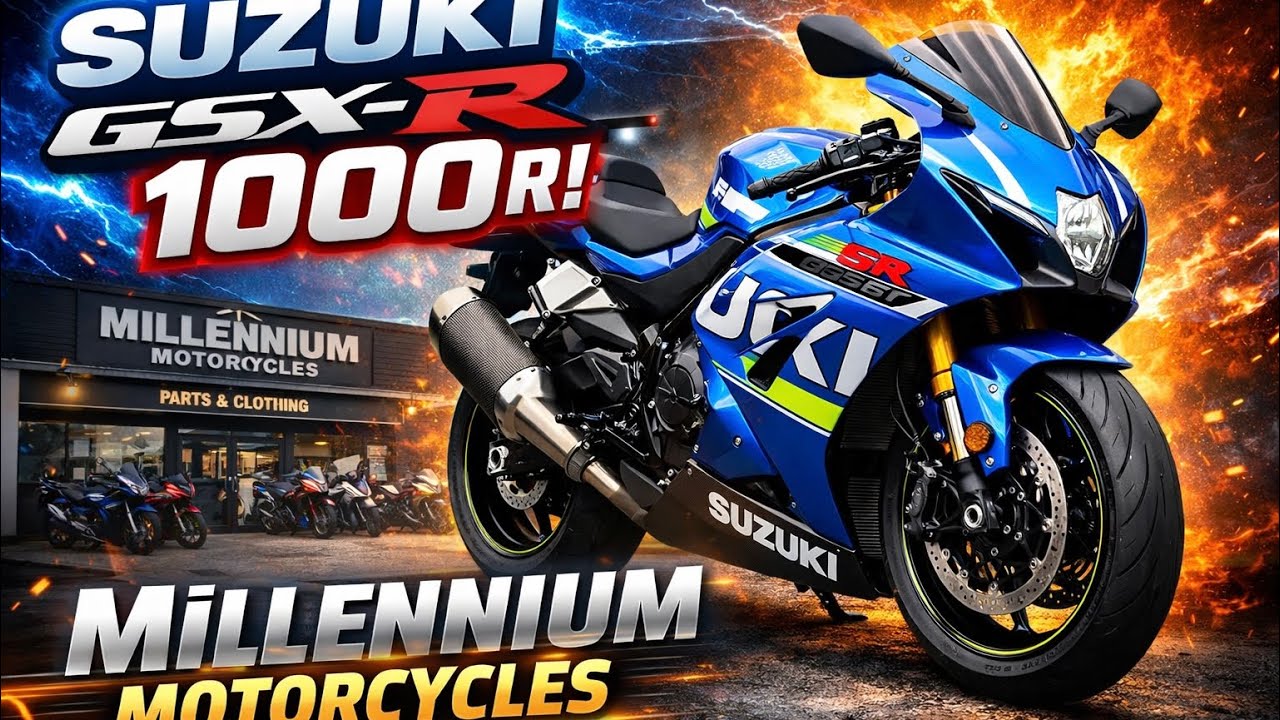 Совершенно новый Suzuki GSX-R1000R 2026 года выпуска.
