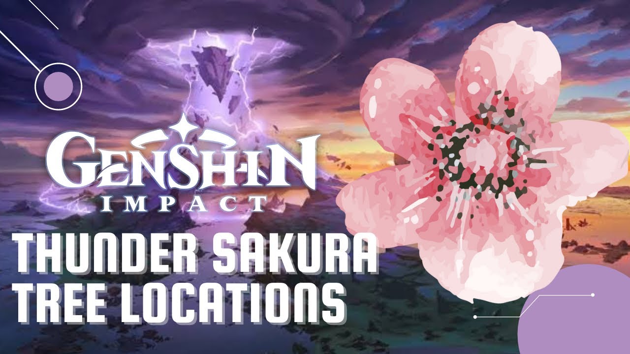 Thunder Sakura Tree Locations I Remove the 