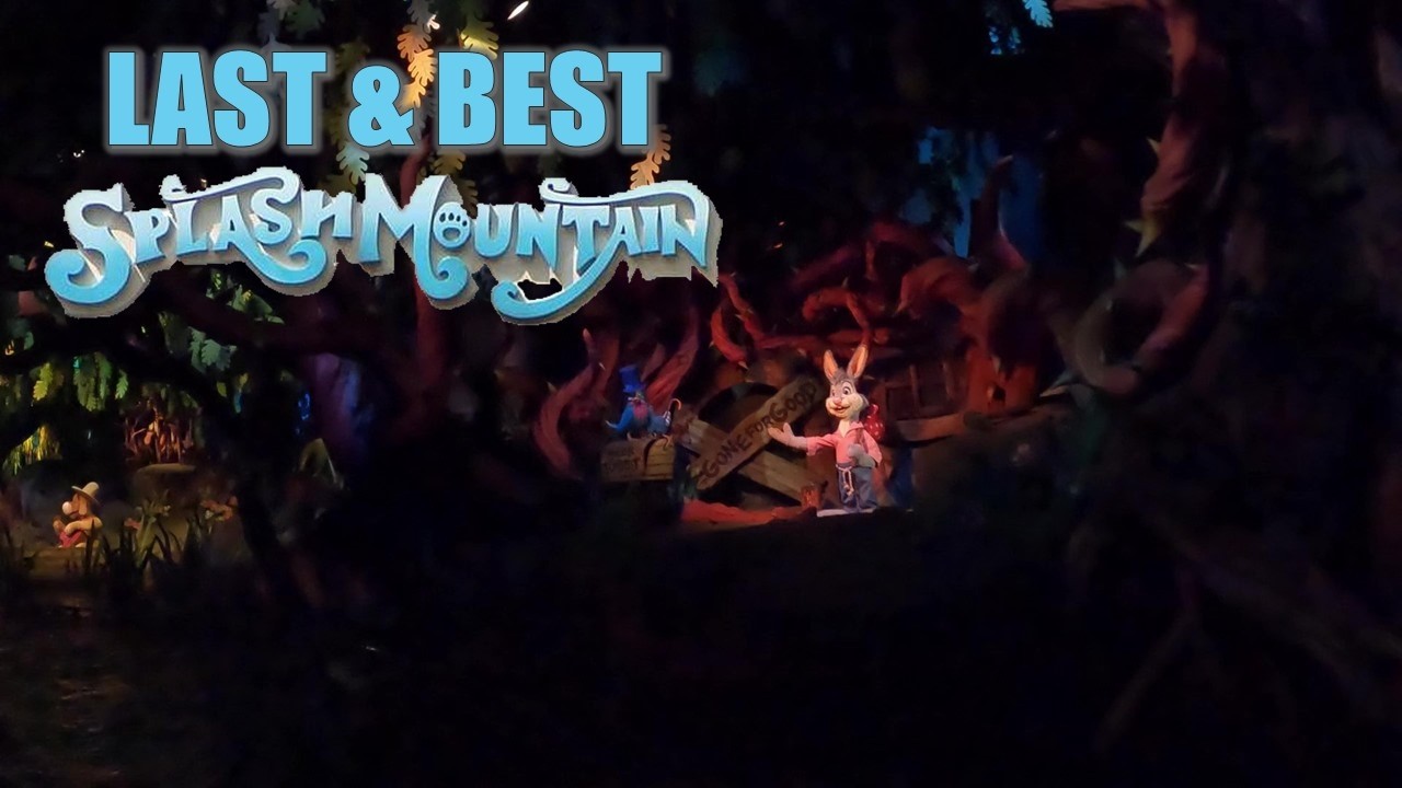 LAST & BEST Splash Mountain, POV of Tokyo Disneyland's Log Flume | Non-Copyright