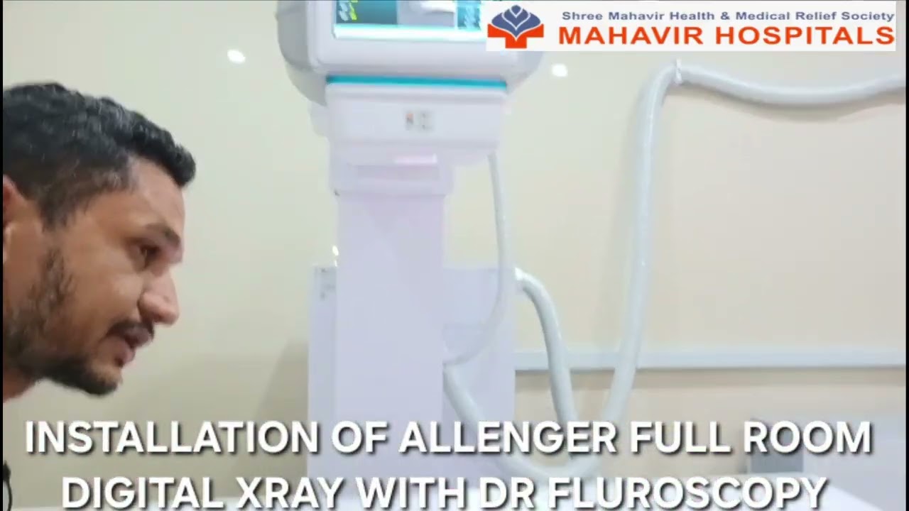 SOUTH GUJARAT'S 1ST FULLY AUTO DIGITAL X-RAY MACHINE WITH DR FLUOROSCOPY - Allenger ECO TRACK DRF.