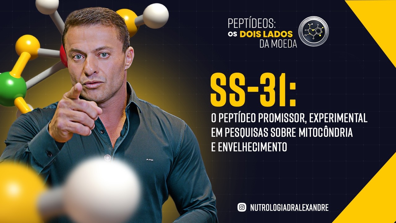AULA #10 - SS-31: o peptídeo promissor, experimental em pesquisas sobre mitocôndria e envelhecimento