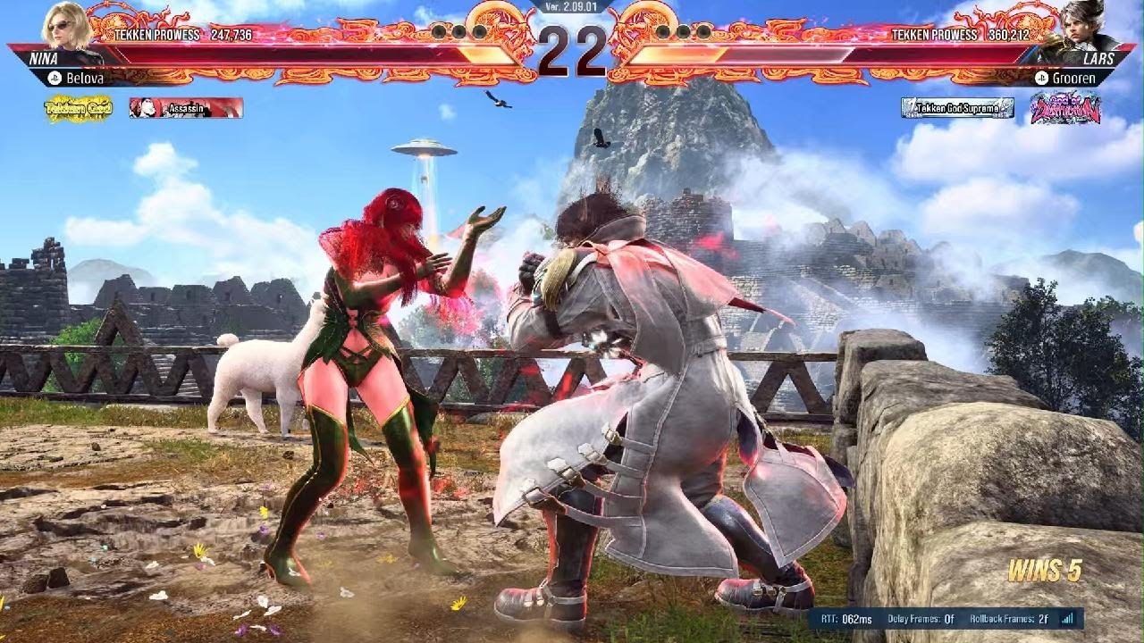 TEKKEN8 Nina vs Lars