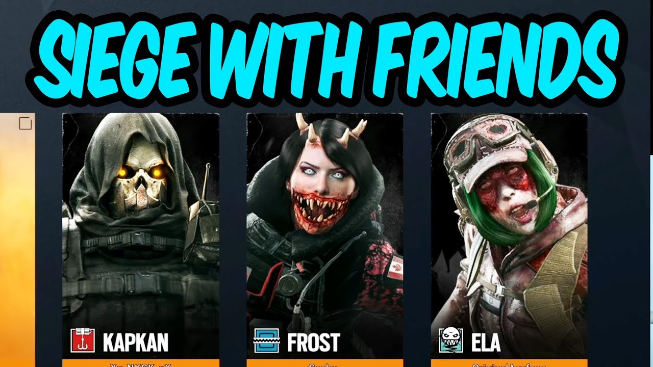 Teo plays Siege Halloween event with friends