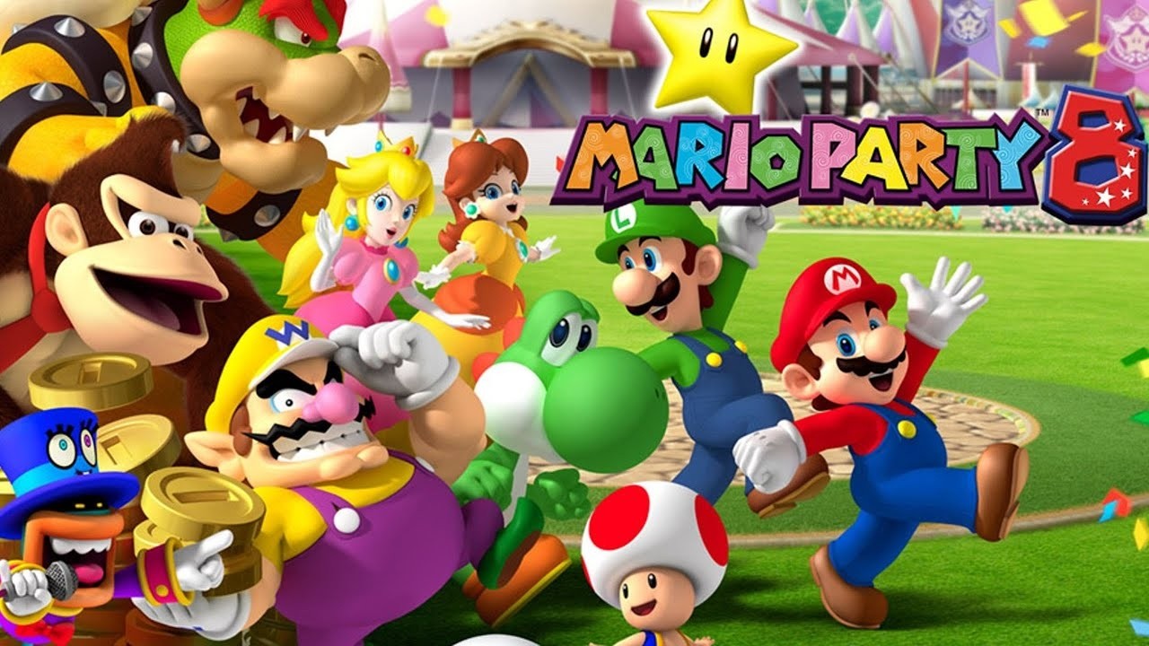 Mario Party 8 (Wii) - Part 38 - Goomba's Booty Boardwalk - Tag Battle - 15 Turns - Easy CPU (NC)