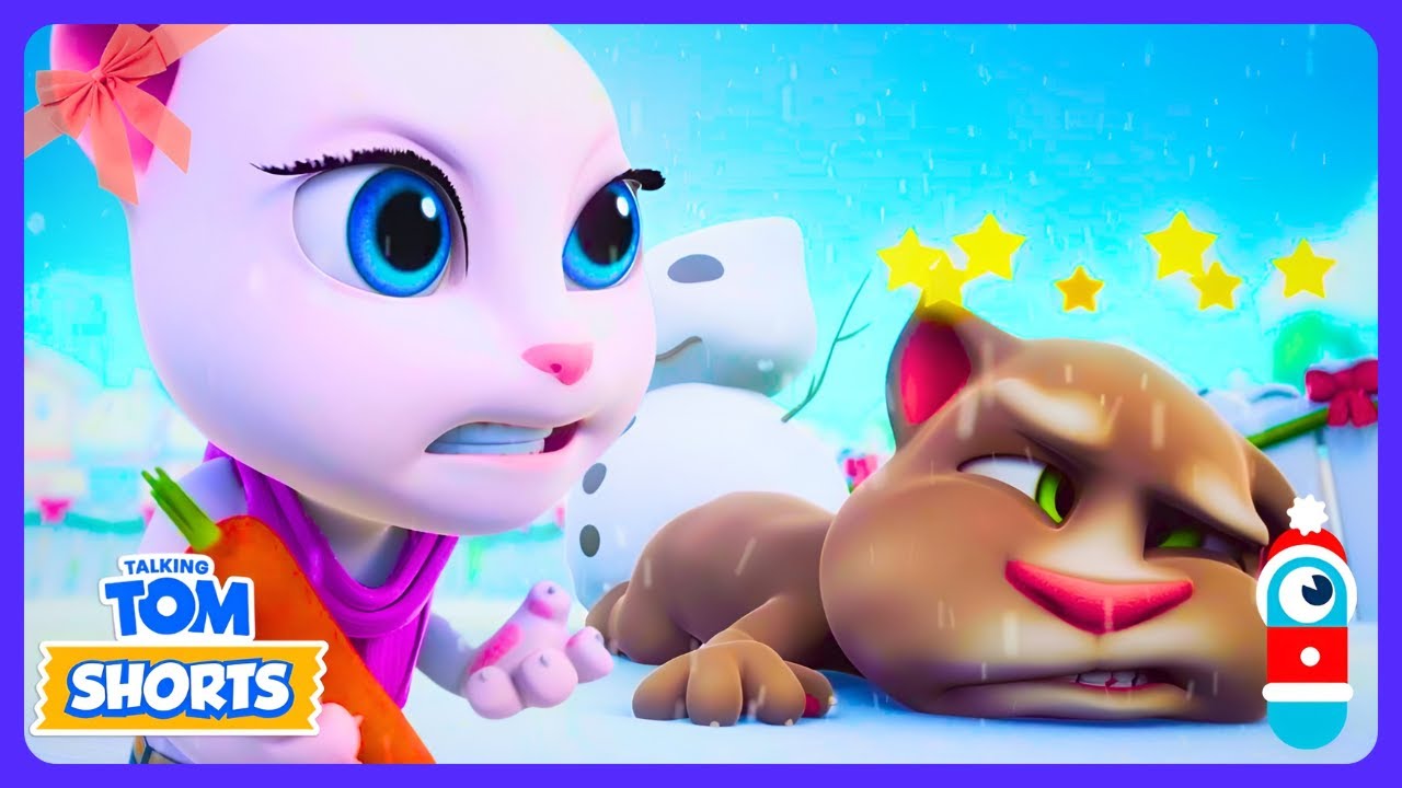 Talking Tom - Guerra de Nieve | Dibujos Infantiles | WildBrain Parque de Emociones - Castellano