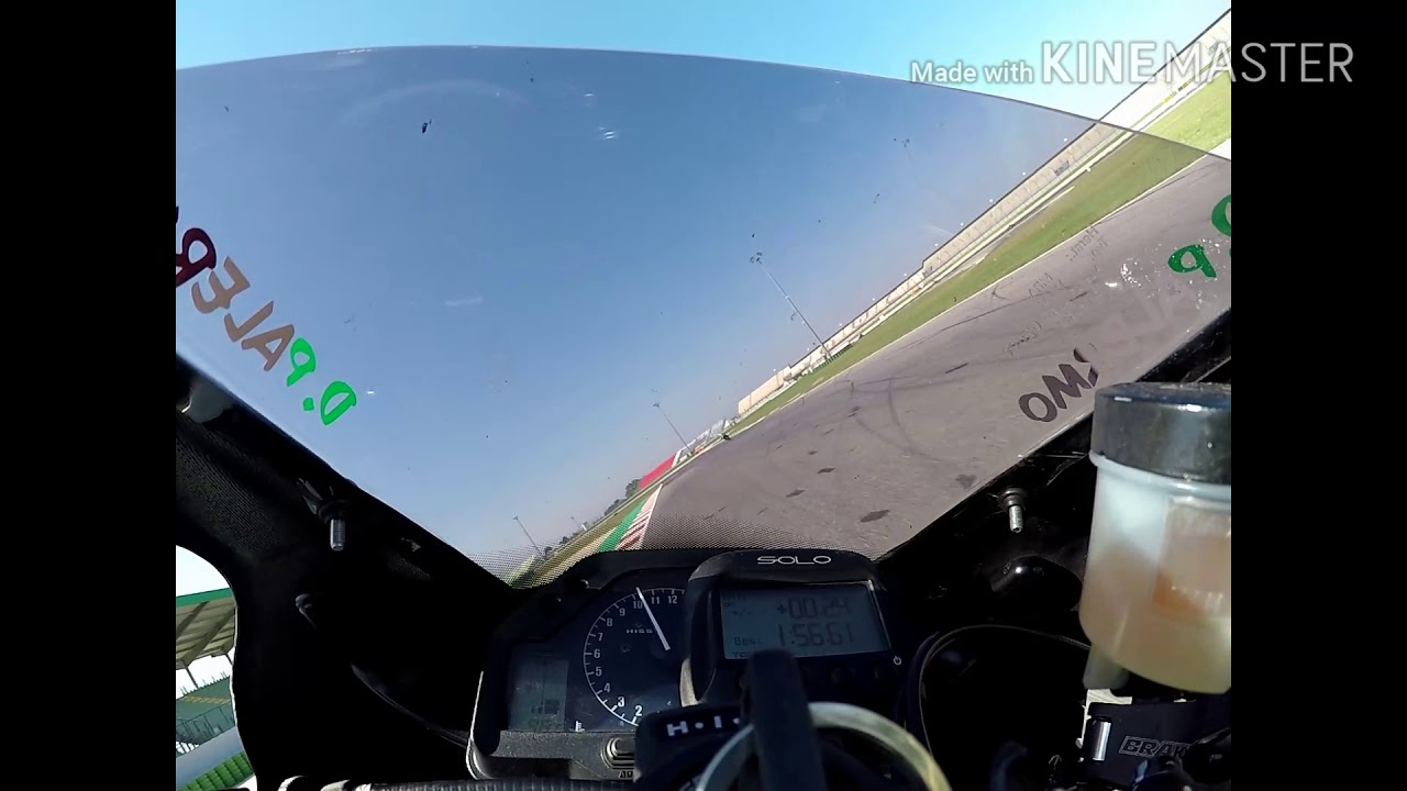 Misano On board Cbr 600 RR