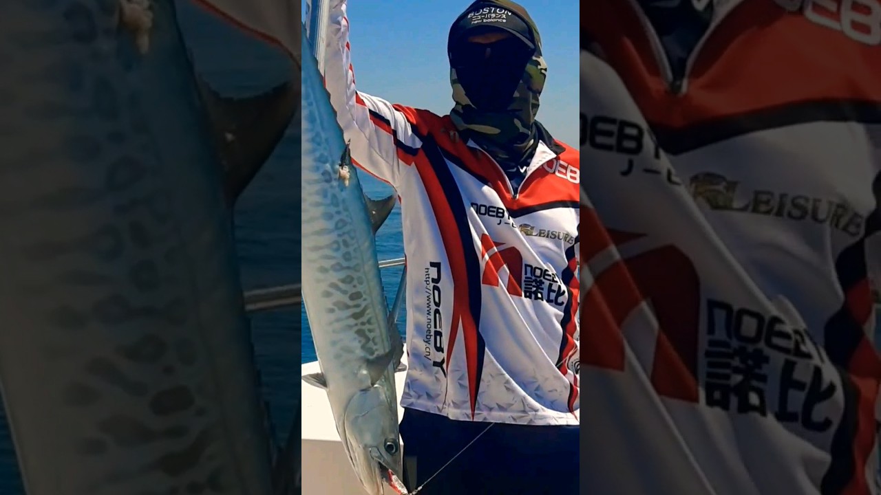 kingmckerel for kuya R-nell caught on a jigging lure #kingfish #fishing #jigging