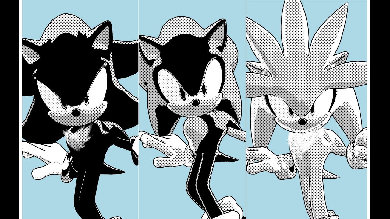 【Sonic MMD】| Dancin | Sonic Shadow And Silver - 3D Animation