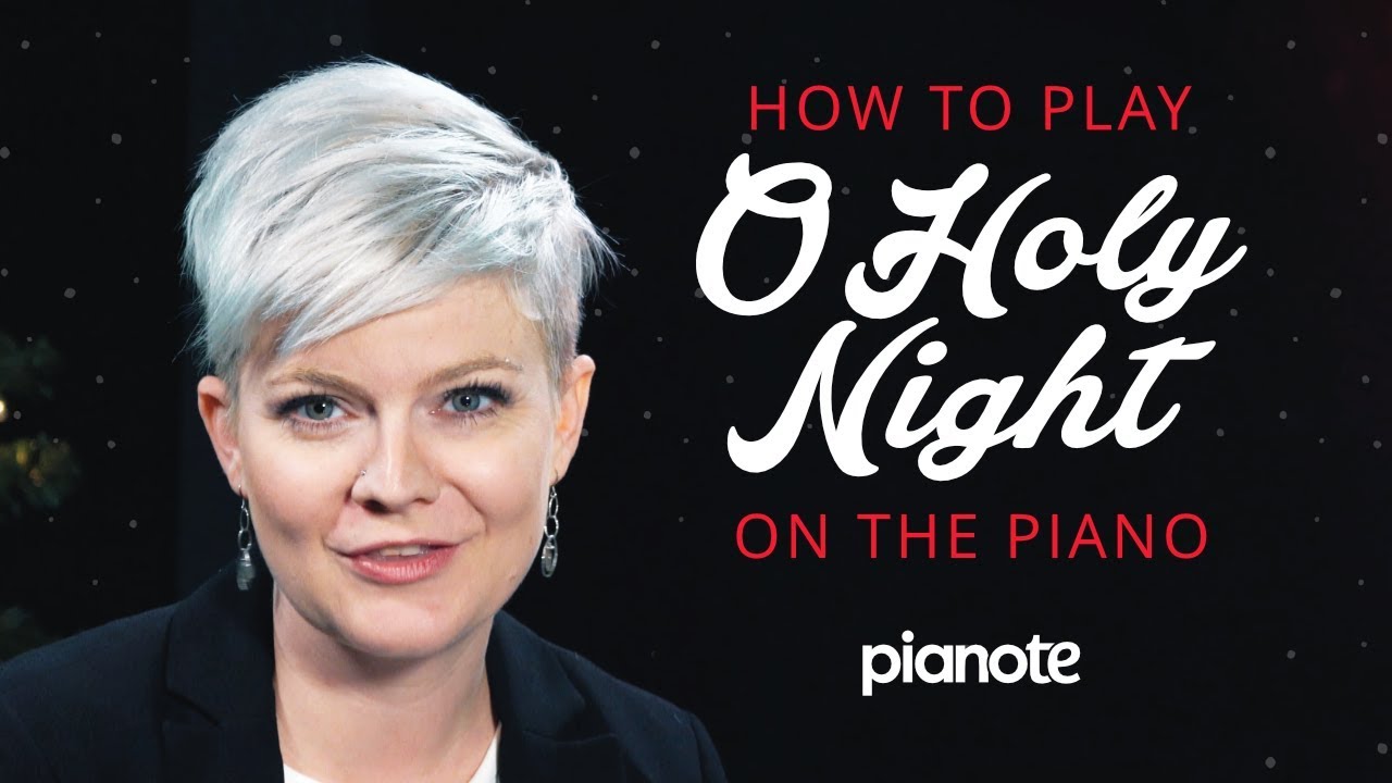 Как играть «O Holy Night» (Рождественский урок игры на фортепиано для начинающих)