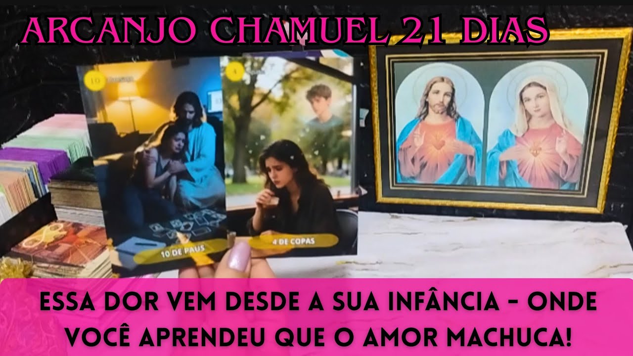 VOCÊ NÃO ESTÁ SOZINHO(A) - MÃE MARIA - JESUS - ARCANJO CHAMUEL E MESTRE KUTHUMI PRESENTES NA LEITURA