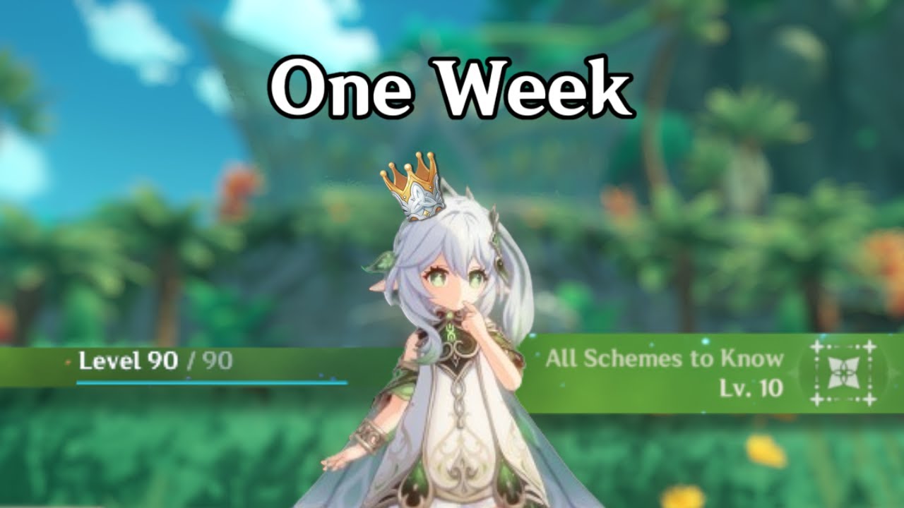 i spent one week building Nahida