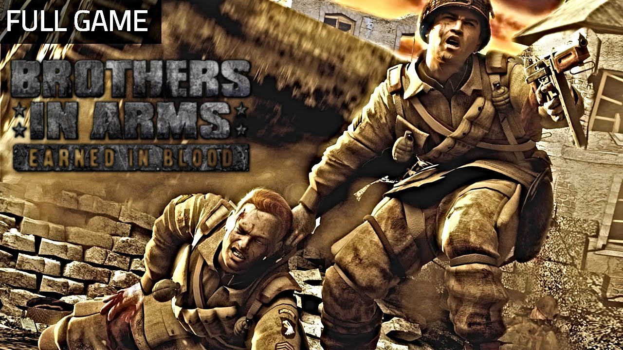 Brothers in Arms Earned in blood Full Game Walkthrough - All Missions