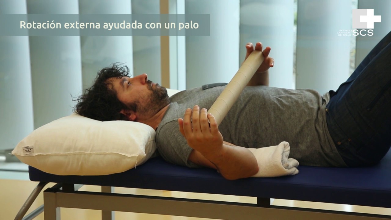 Ejercicios hombro  Síndrome subacromial