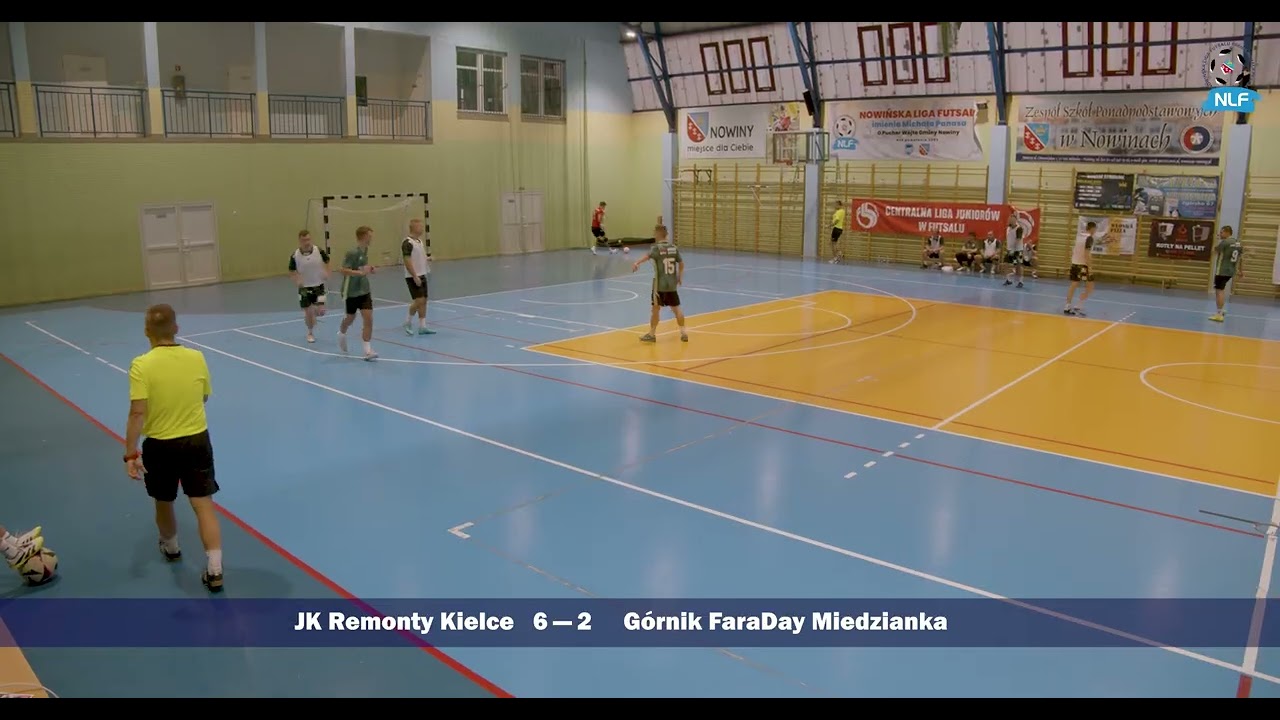 Nowińska Liga Futsalu JK Remonty Kielce4 vs  Górnik FaraDay Miedzianka